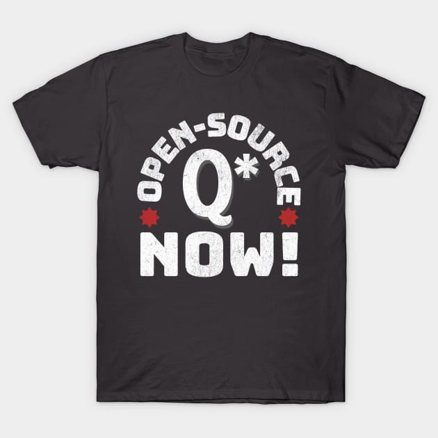 Open-Source Q* Now! T-Shirt by Distinct Designs NZ